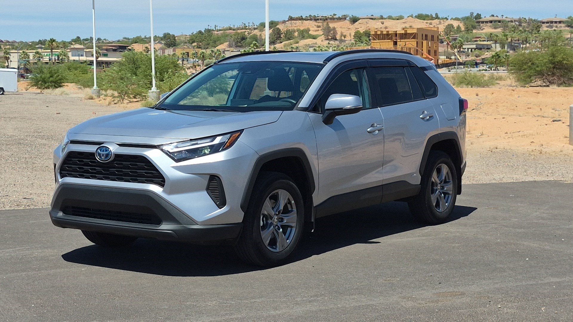 Certified Used 2024 Silver Sky Metallic Toyota Hybrid XLE image 7