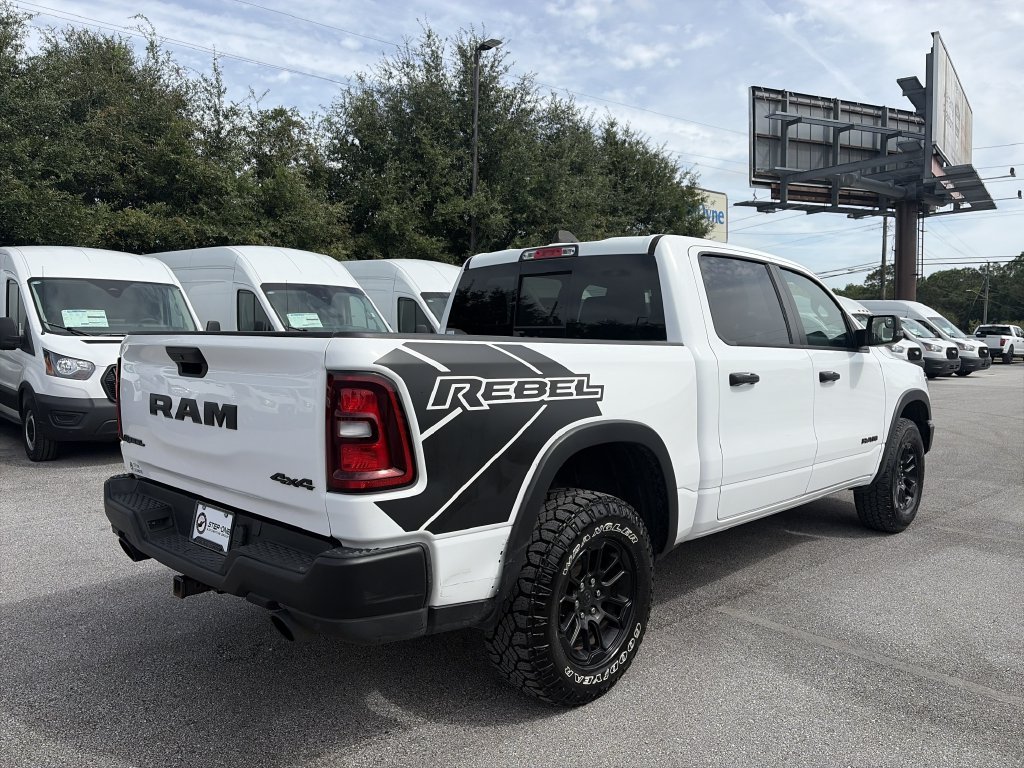 Certified Used 2025 Bright White Clearcoat Ram Rebel image 7