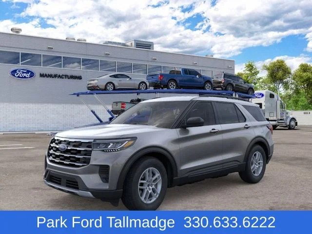 New 2026 Carbonized Gray Metallic Ford Active image 1