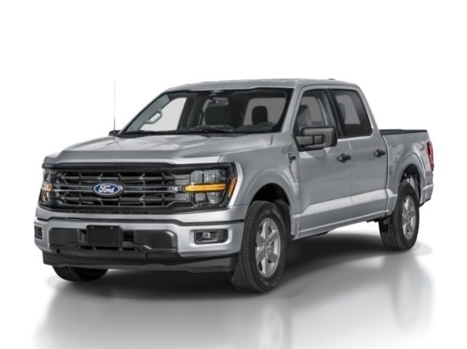 New 2026 Iconic Silver Metallic Ford XLT image 4