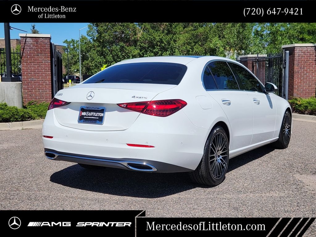 New 2026 Polar White Mercedes-Benz C 300 image 7