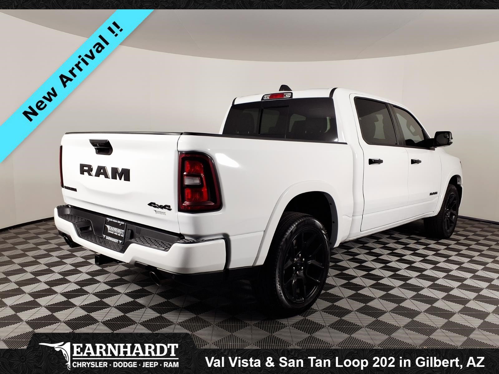 Used 2025 Bright White Clearcoat Ram Laramie image 4