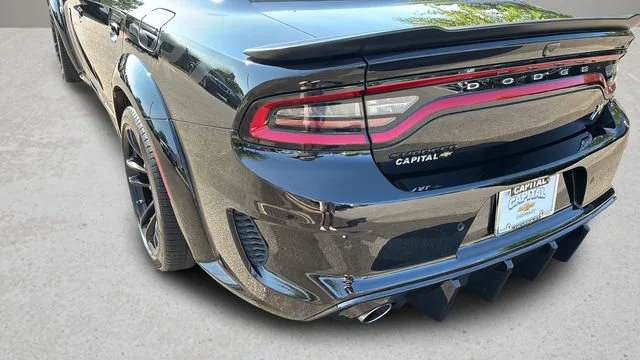 Used 2023 Black Dodge Scat Pack Widebody image 36