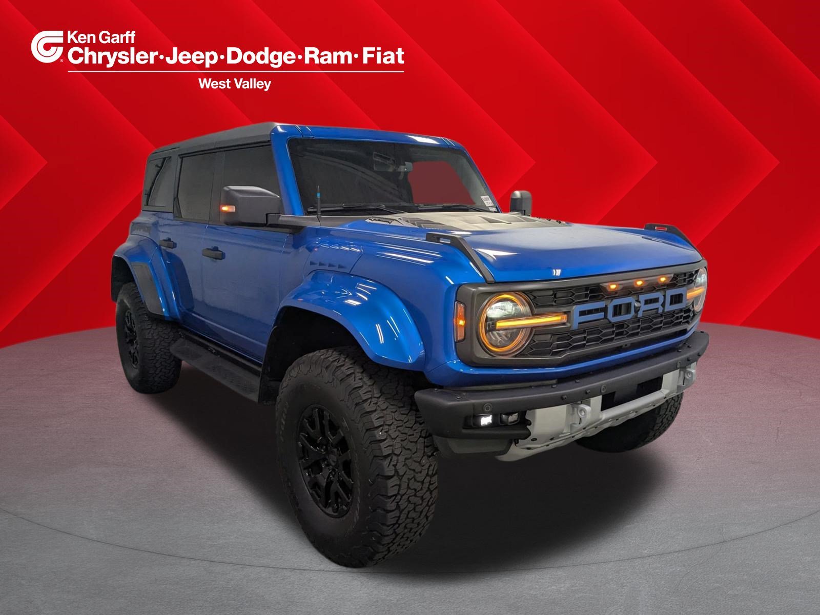 Used 2024 Blue Metallic Ford Raptor image 1
