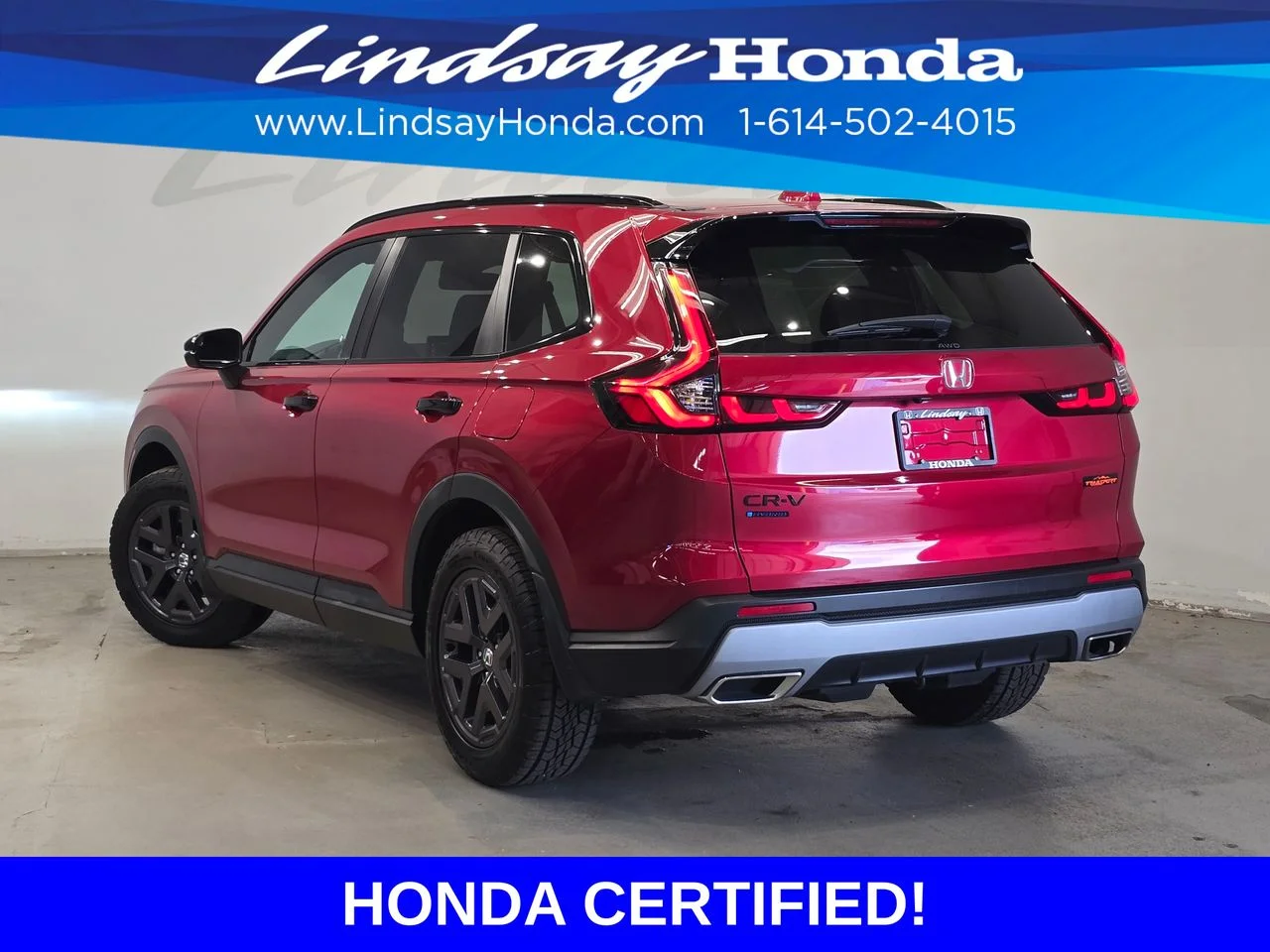 Certified Used 2026 Radiant Red Metallic Honda TrailSport image 4