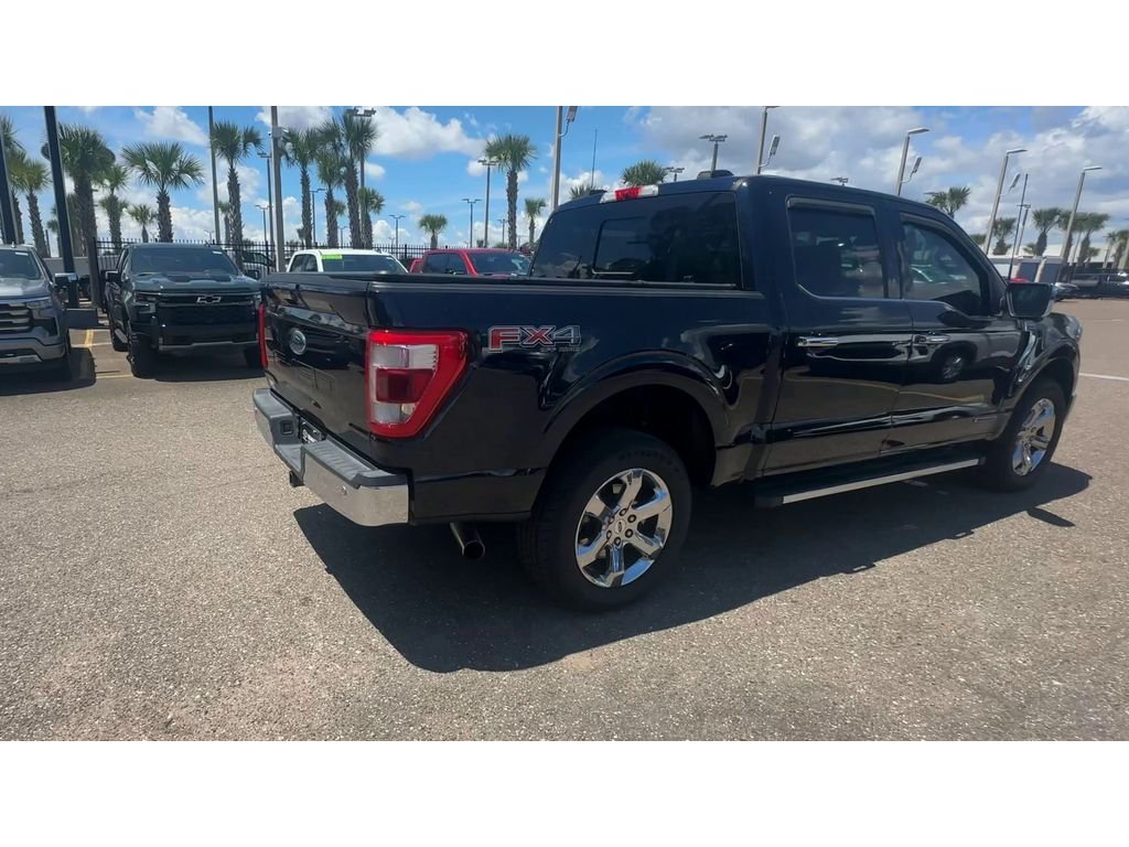 Used 2021 Blue Ford Lariat image 7