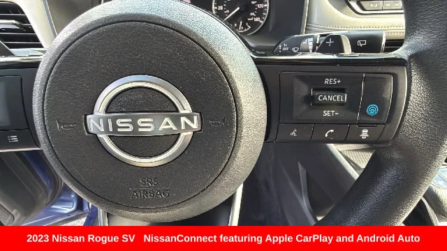 Certified Used 2023 Blue Nissan SV image 18