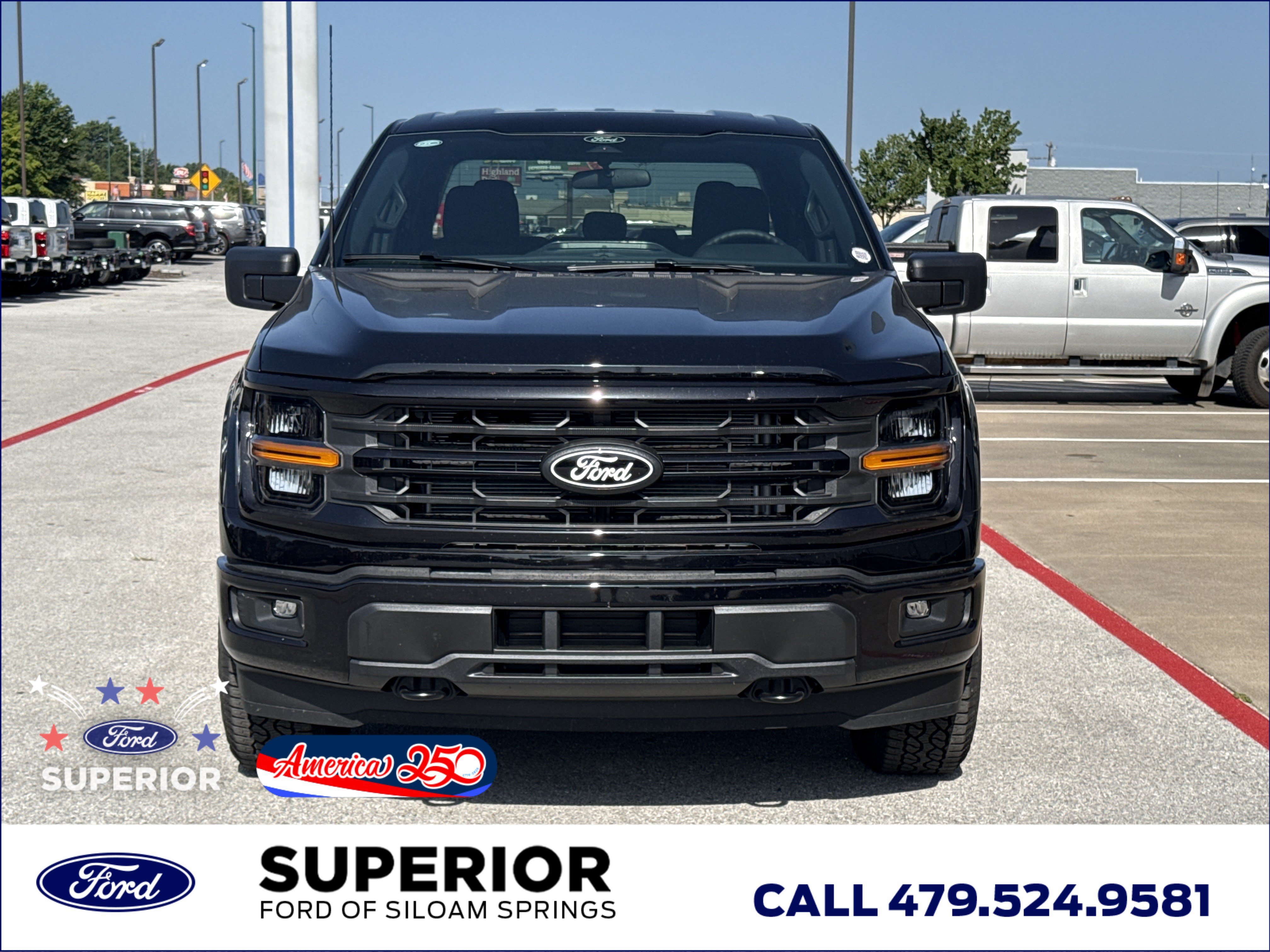 New 2026 Agate Black Metallic Ford XLT 4WD image 11