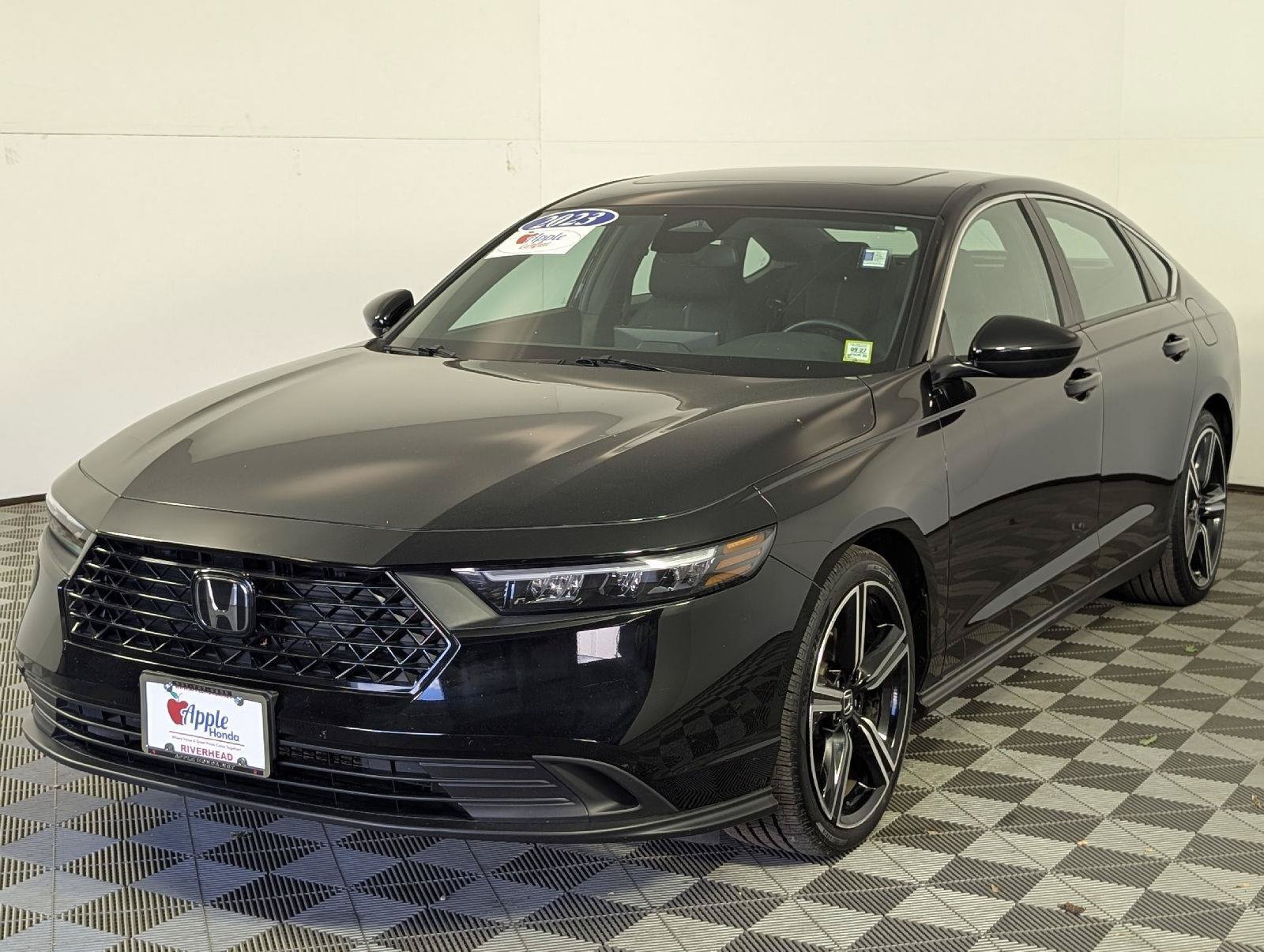 Certified Used 2023 Crystal Black Pearl Honda HYBRID SPORT image 38