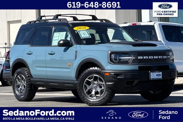 2021 Ford Bronco Sport Badlands