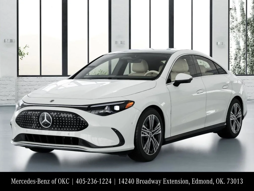 New 2026 White Mercedes-Benz CLA 250+ image 1