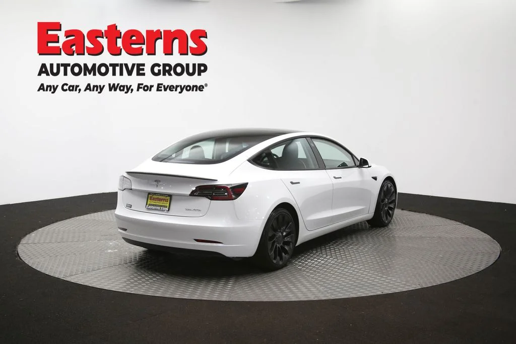 Used 2021 White Tesla Performance image 34