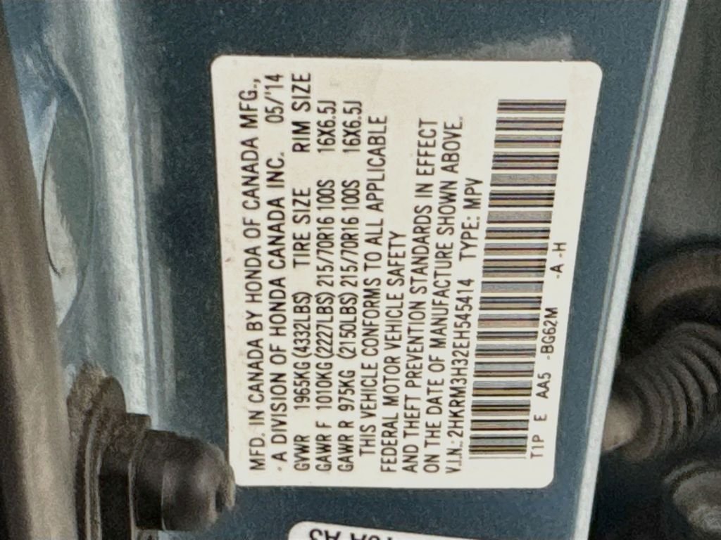 Used 2014 Mountain Air Metallic Honda LX image 35
