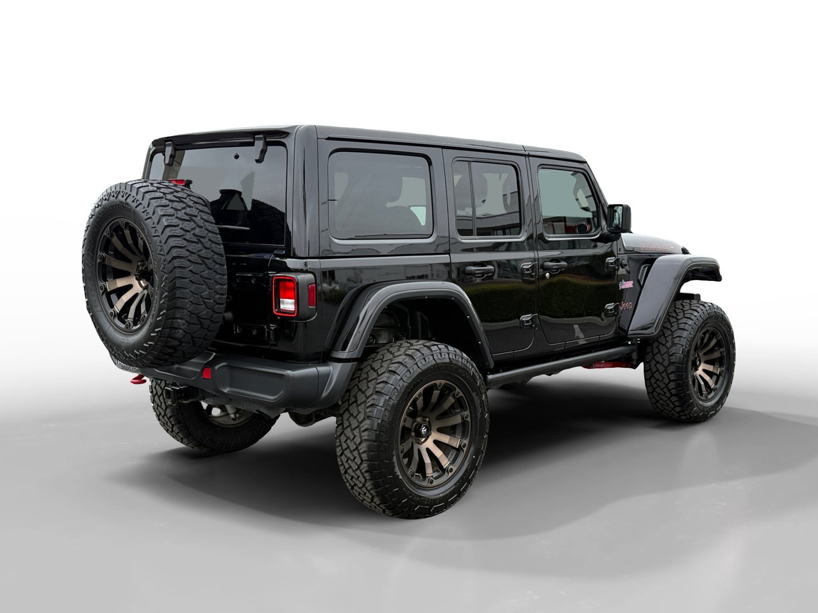 Used 2021 Black Clearcoat Jeep Unlimited Rubicon image 5