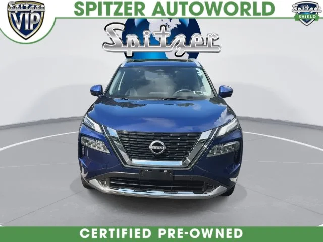 Used 2023 Blue Nissan Platinum image 4