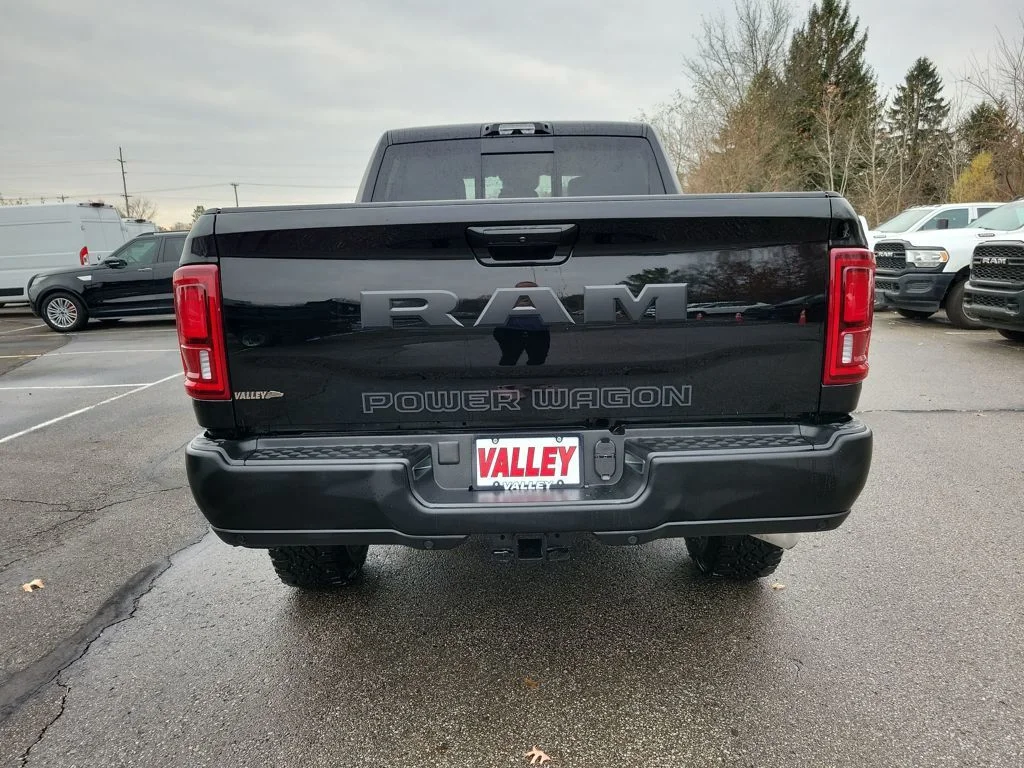 New 2026 Diamond Black Crystal Pearl-Coat Exterior Paint RAM Power Wagon image 6