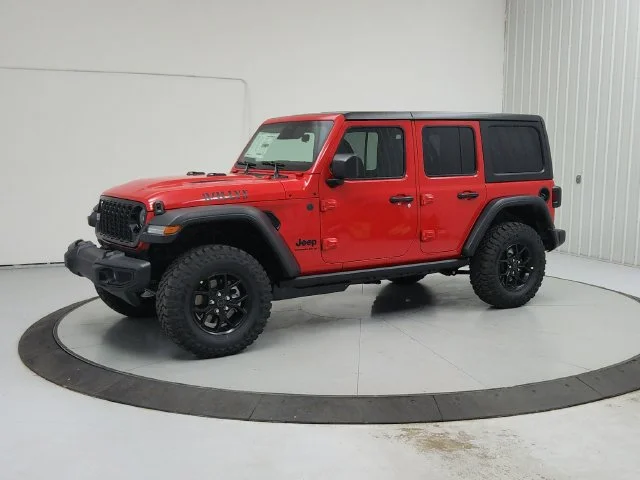 New 2026 Red Jeep Willys image 4