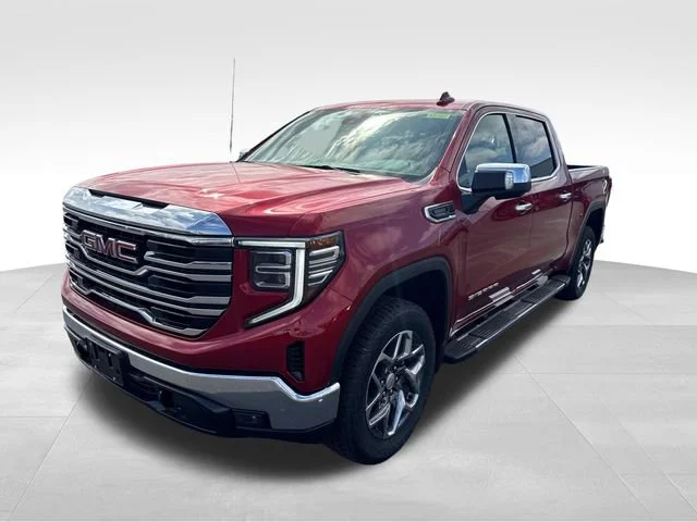 New 2026 Volcanic Red Tintcoat GMC SLT image 1