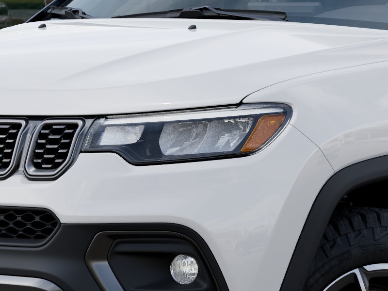 New 2026 Bright White Clear-Coat Exterior Paint Jeep Trailhawk image 37