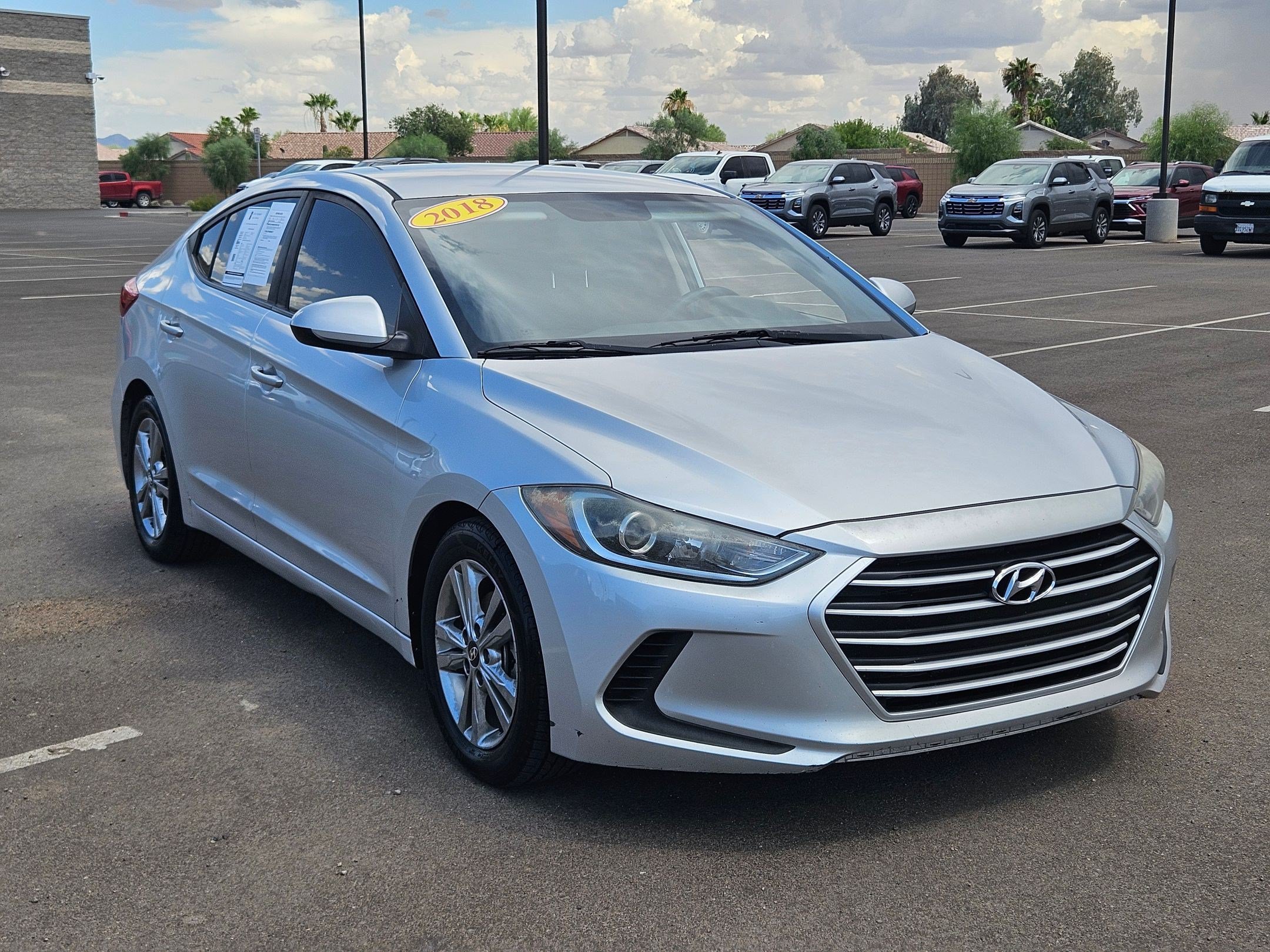 Used 2018 Symphony Silver Hyundai SEL image 7