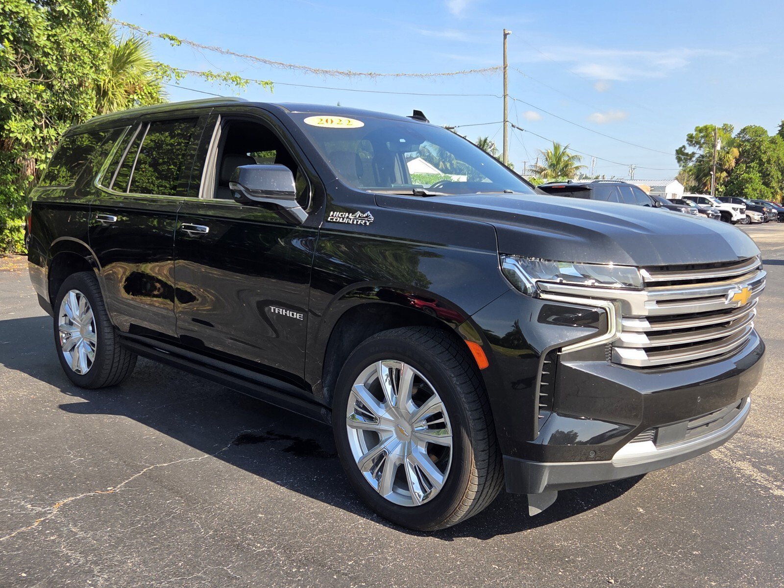 Used 2022 Black Chevrolet High Country image 7