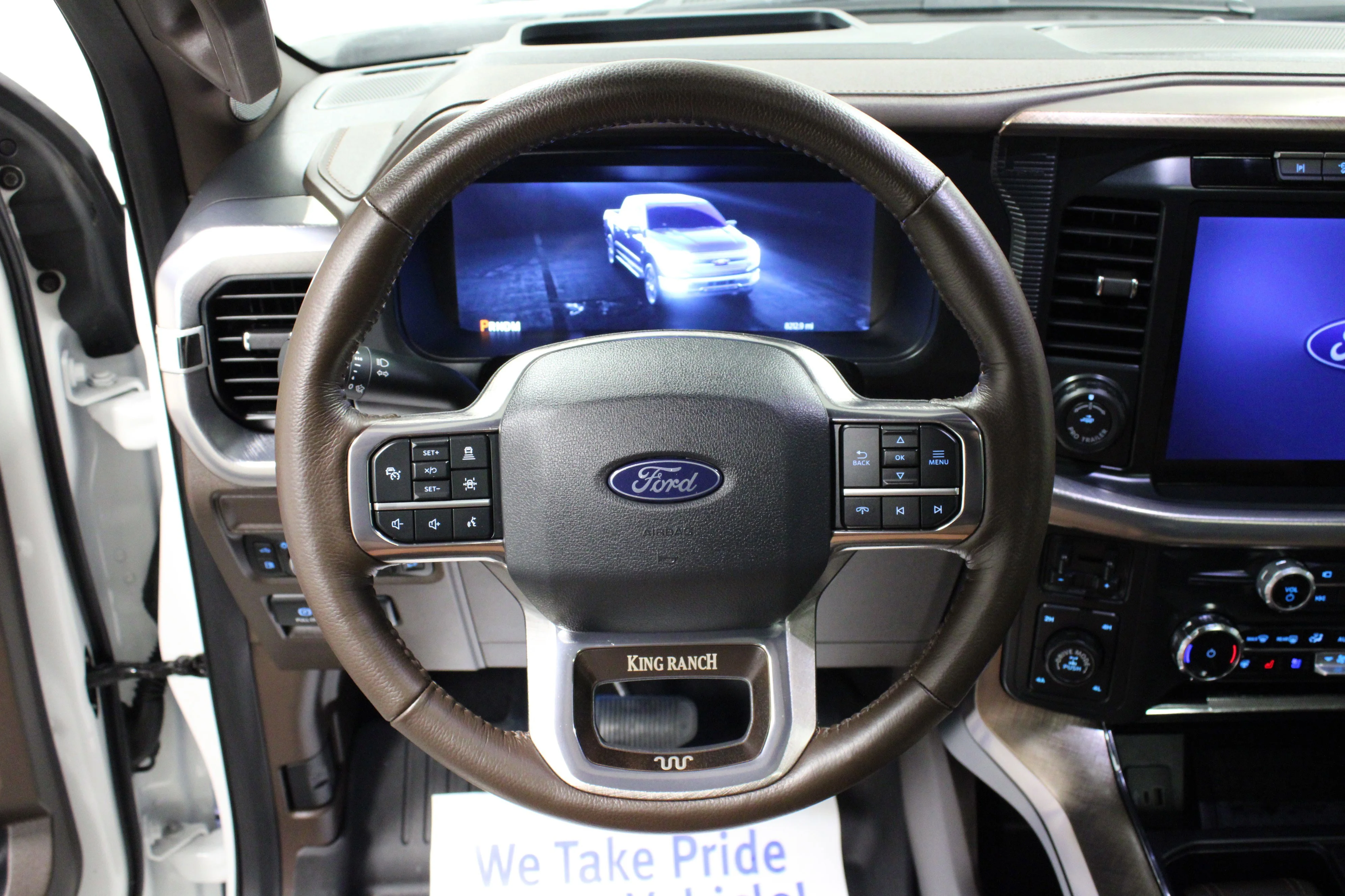 Used 2025 Star White Metallic Tri-Coat Ford King Ranch image 18