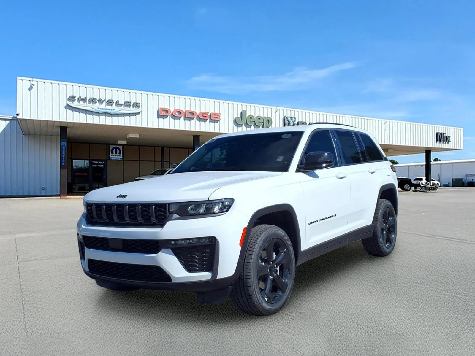 New 2026 Bright White Clear-Coat Exterior Paint Jeep Limited image 1