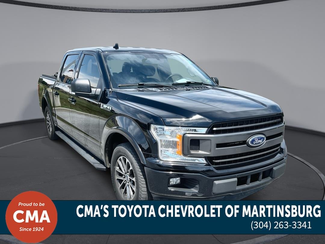 Used 2018 Shadow Black Ford XLT image 1