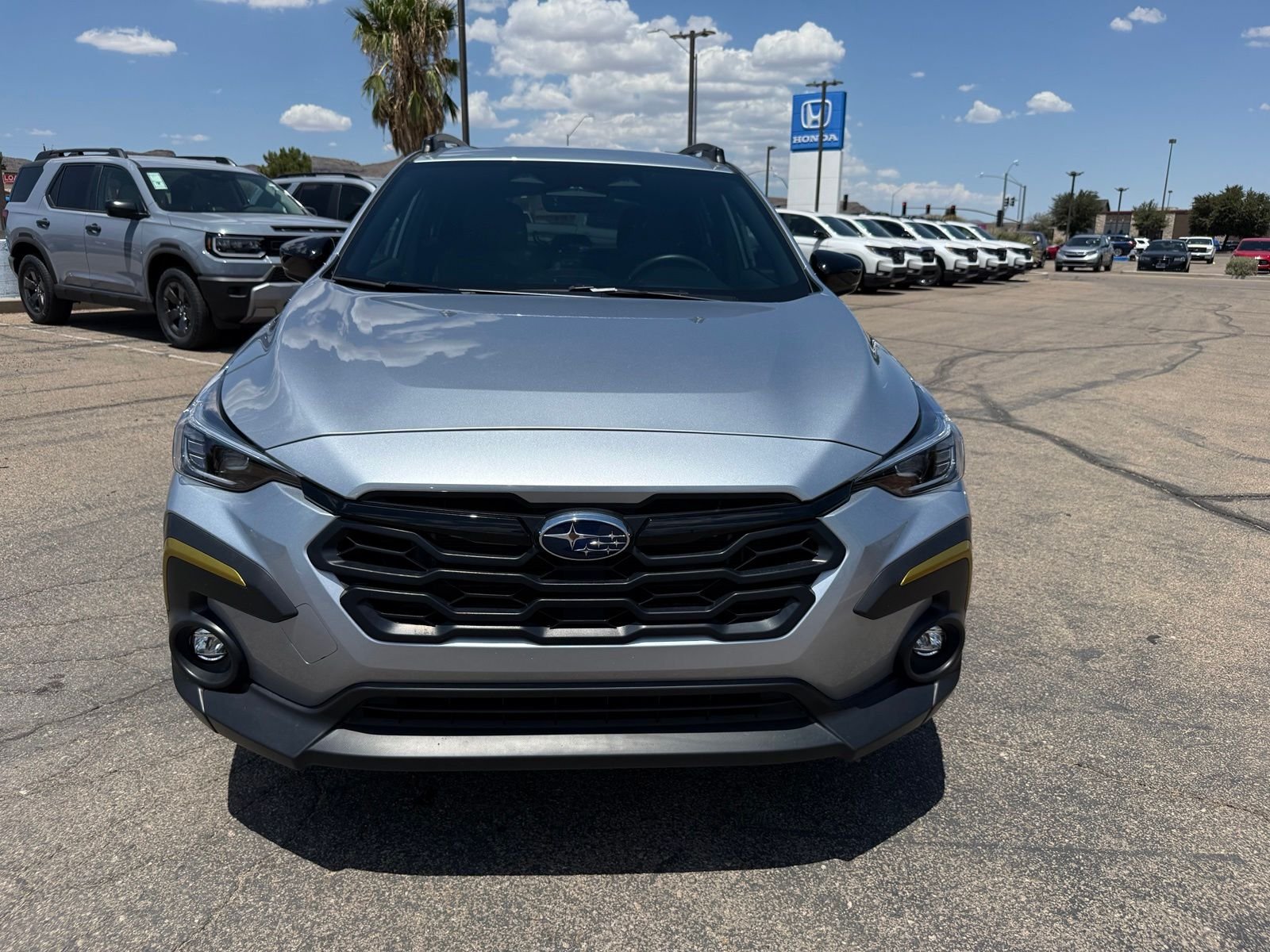 Used 2025 Ice Silver Metallic Subaru Sport image 2