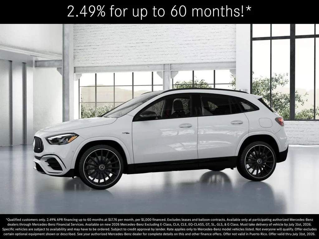 New 2026 Polar White Mercedes-Benz AMG® GLA 35 4MATIC SUV image 36
