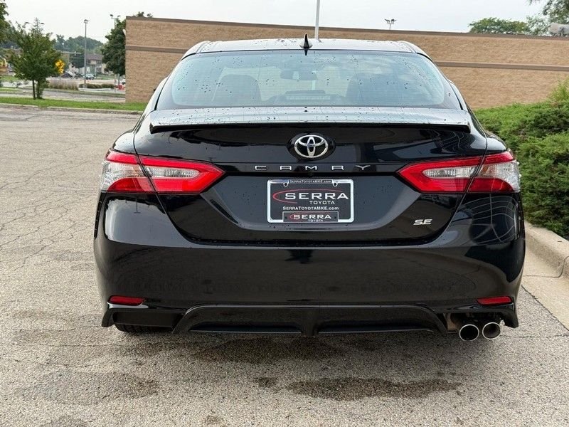 Used 2019 Midnight Black Metallic Toyota SE image 4