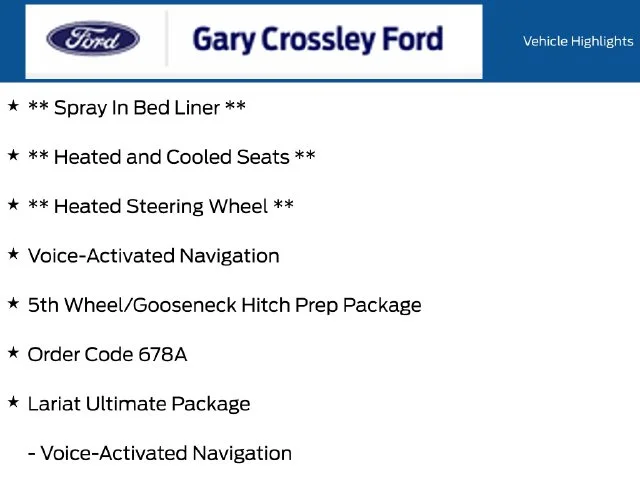 Used 2016 White Platinum Tri-Coat Metallic Ford Lariat image 12