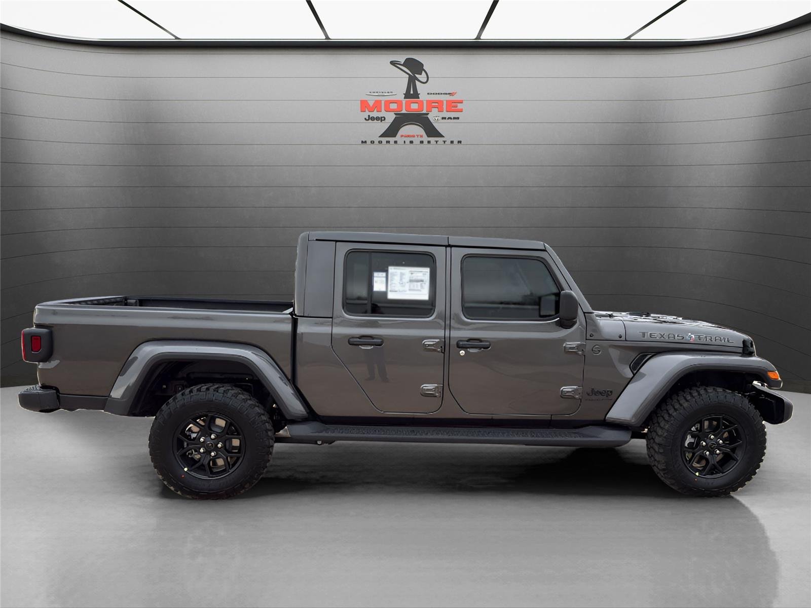 New 2026 Granite Crystal Metallic Clear-Coat Exterior Paint Jeep Texas Trail image 9