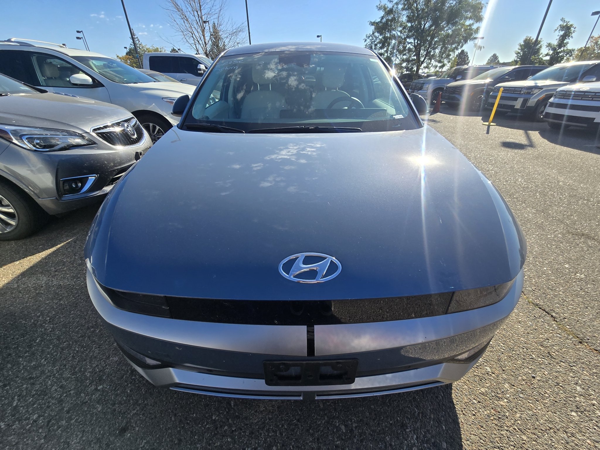 Certified Used 2023 Lucid Blue Hyundai SEL image 9