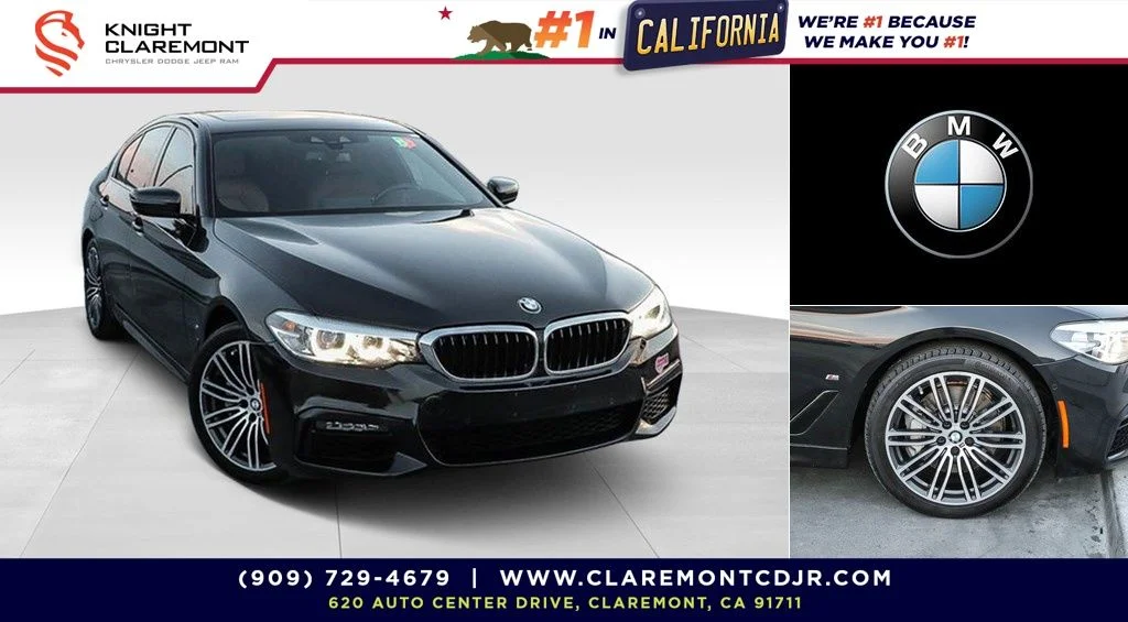 Used 2020 Black BMW 530e iPerformance image 1
