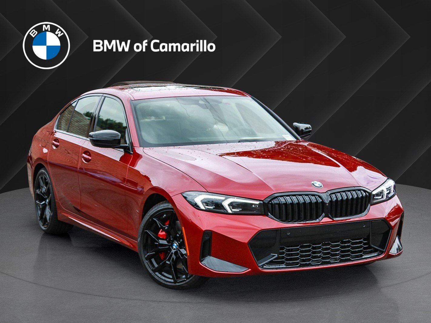 New 2026 Vegas Red Metallic BMW 330i NA image 1