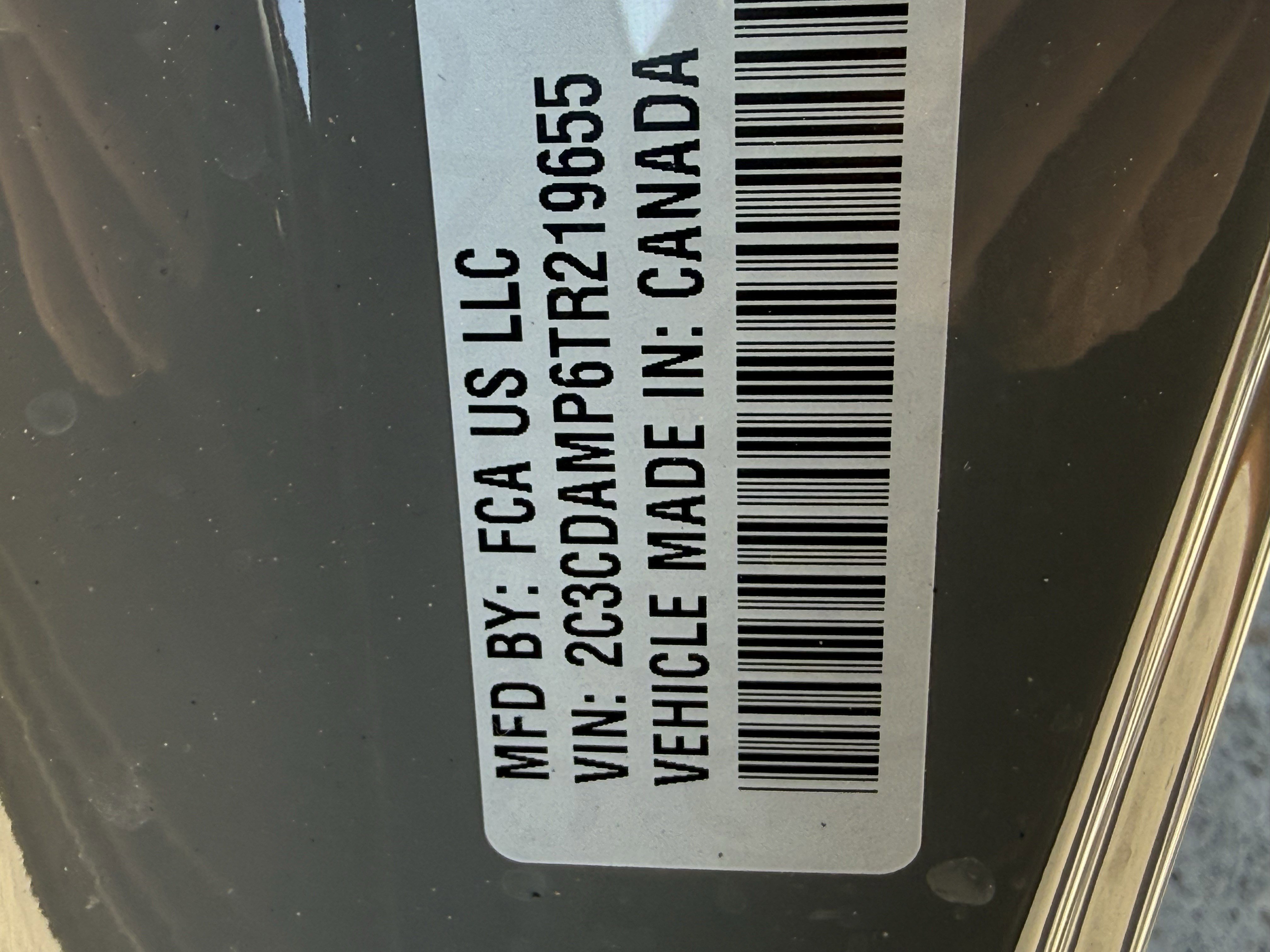 New 2026 Destroyer Gray Exterior Paint Dodge Scat Pack image 17