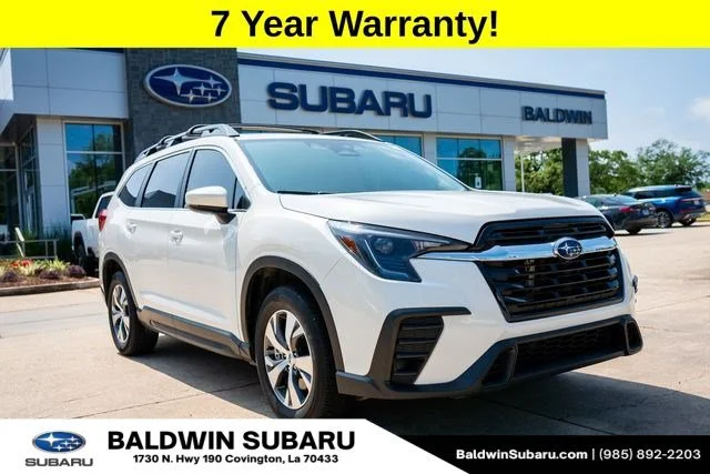 Certified Used 2024 Crystal White Pearl Subaru Premium image 1
