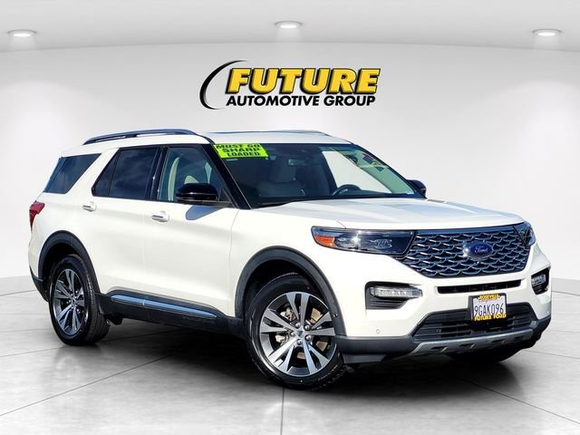 Certified Used 2020 White Ford Platinum image 1