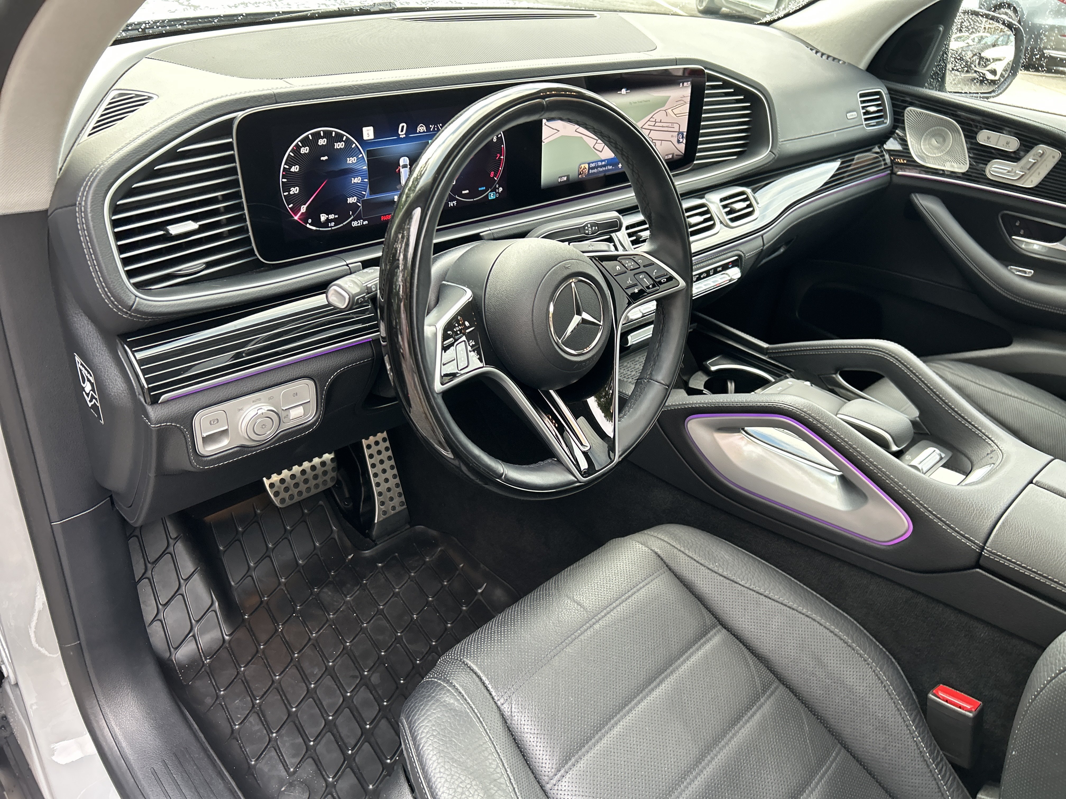 Certified Used 2024 MANUFAKTUR Alpine Grey Mercedes-Benz GLS 580 4MATIC® SUV image 21