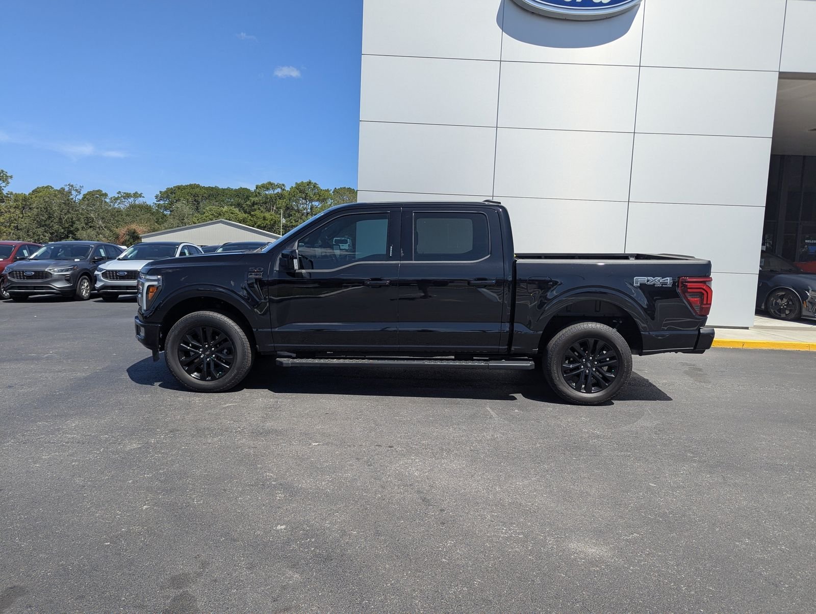Certified Used 2024 Black Metallic Ford Lariat image 8