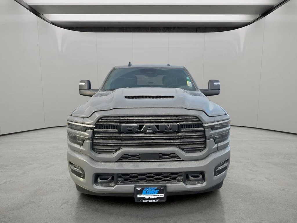 New 2026 Ceramic Gray Clear-Coat Exterior Paint RAM Laramie image 8
