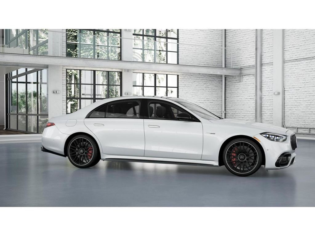 New 2026 MANUFAKTUR Moonlight White Metallic Mercedes-Benz AMG® S 63 E 4MATIC® Sedan image 14
