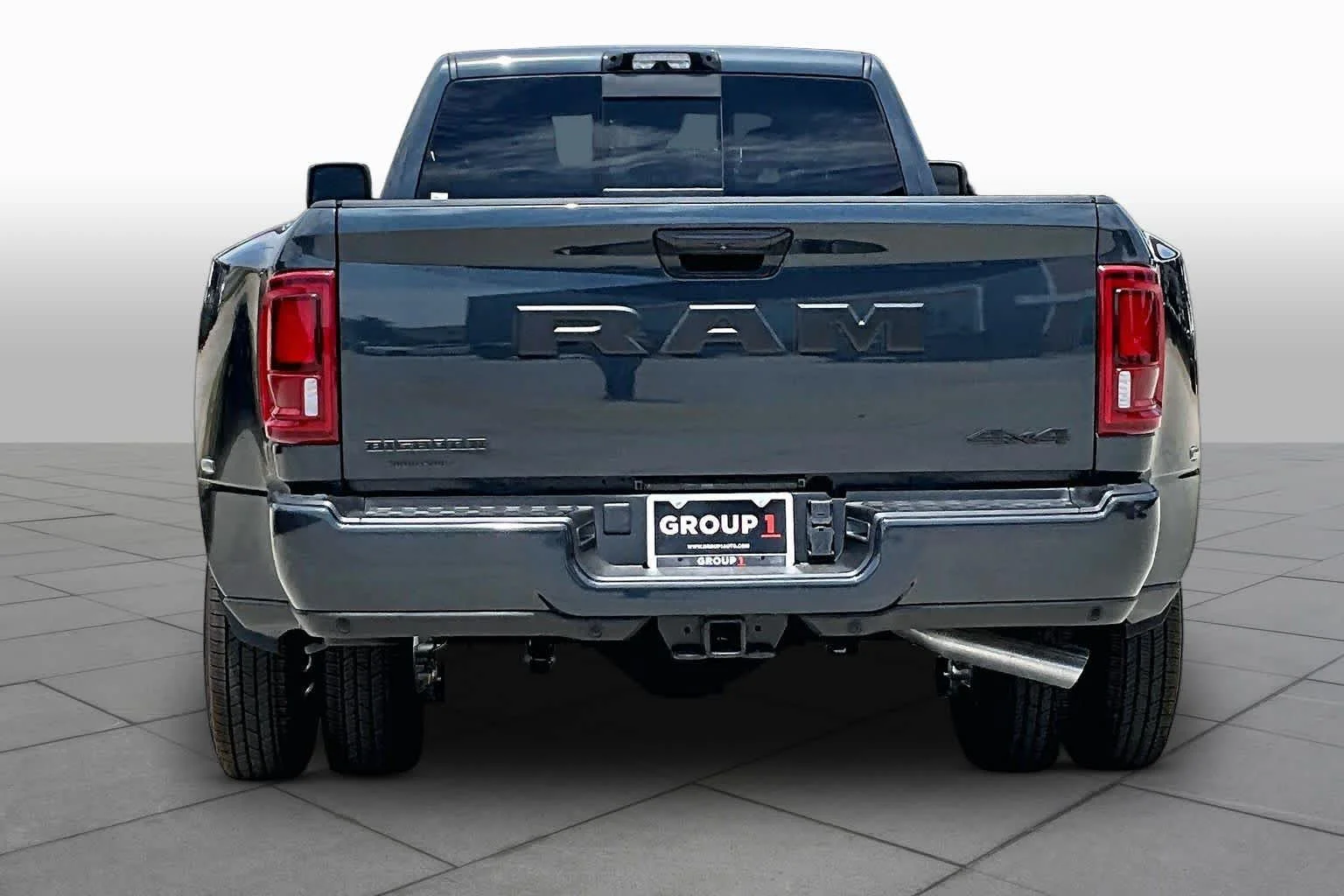 New 2026 Forged Blue Metallic Exterior Paint RAM Big Horn image 5