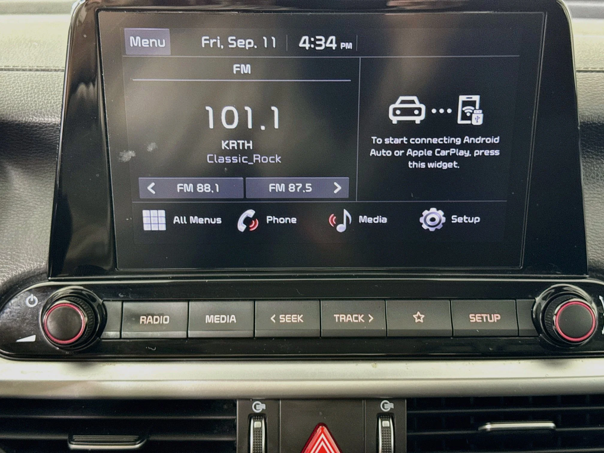 Used 2024 White Kia LX image 16