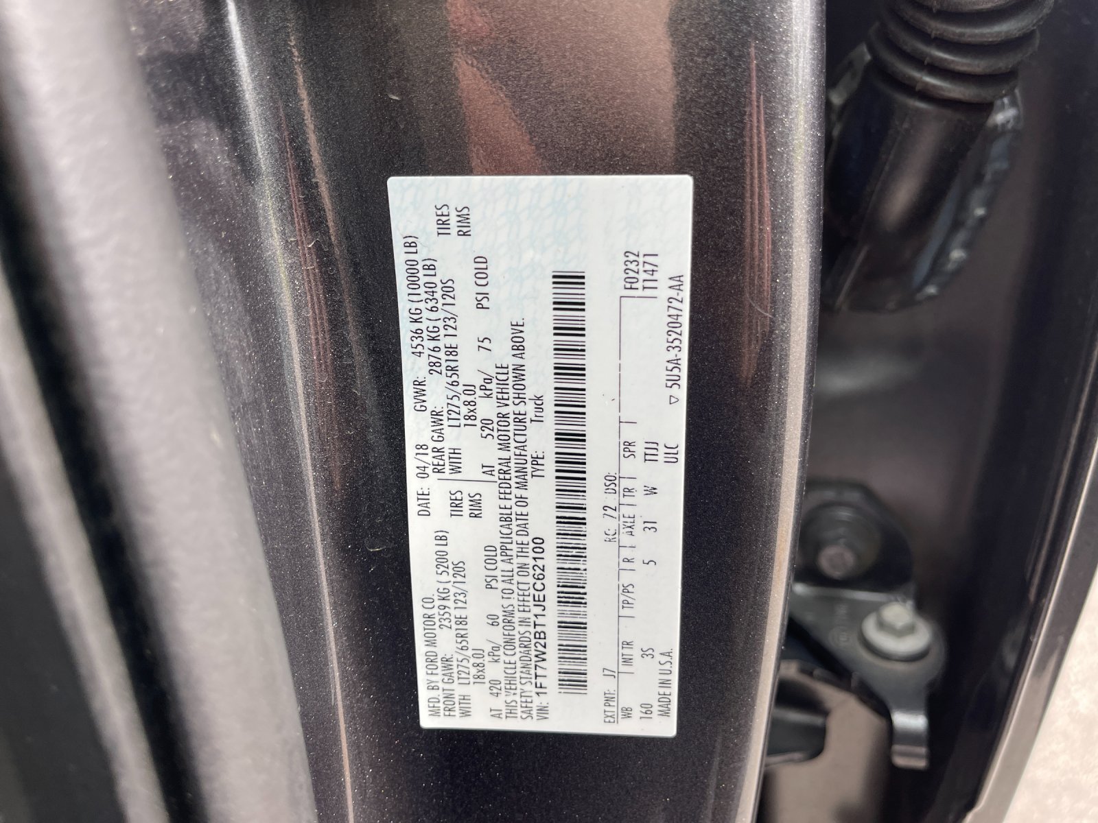 Used 2018 Magnetic Ford XLT image 30