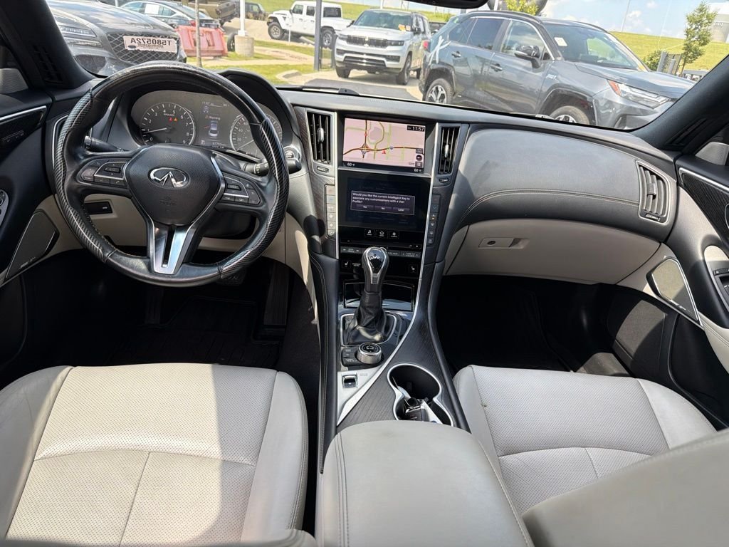 Used 2021 White INFINITI 3.0t SENSORY image 13