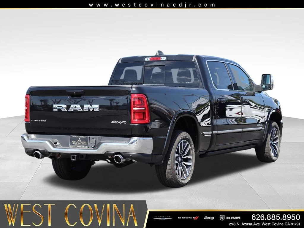 New 2025 Diamond Black Crystal Pearl-Coat Exterior Paint RAM Limited image 5