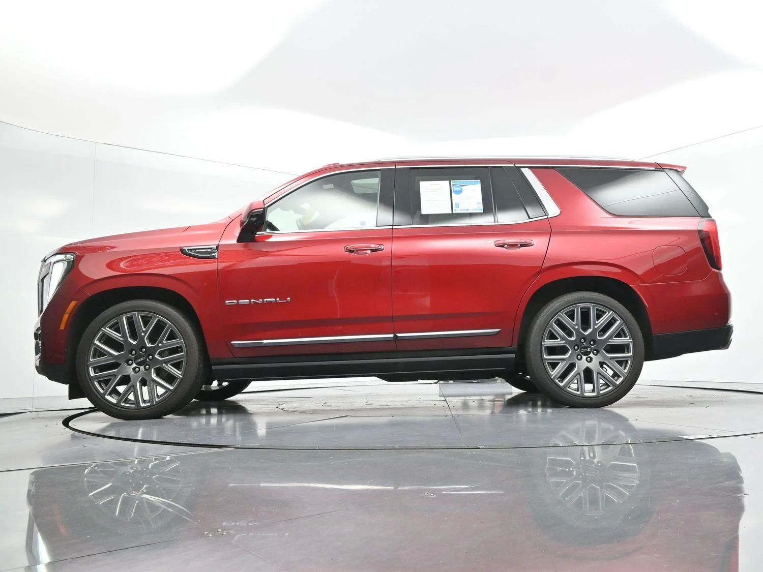 Used 2025 Volcanic Red Tintcoat GMC Denali Ultimate image 58