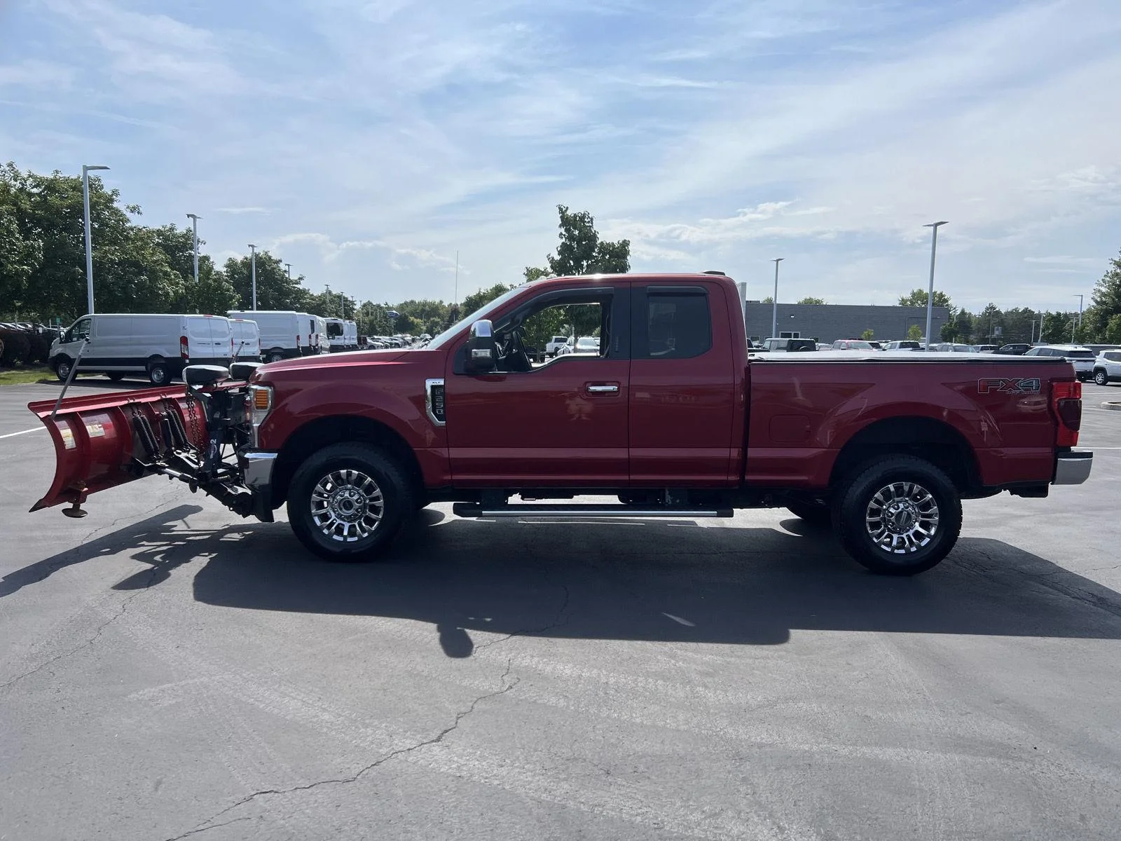 Used 2020 Rapid Red Metallic Tinted Clearcoat Ford XLT image 10